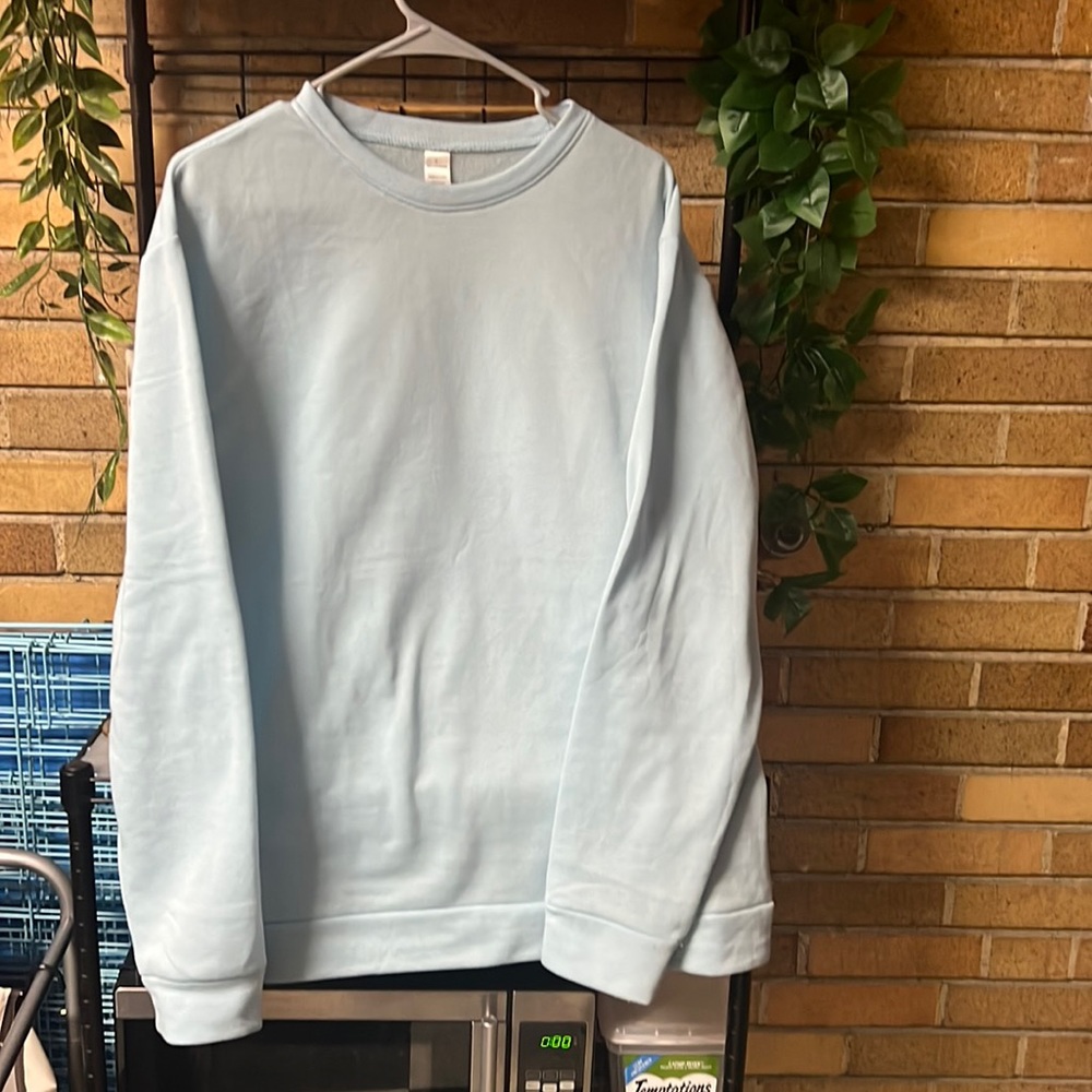 The Most Comfortable Light Blue Sweater